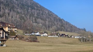 Terrain à Buttes - Exceptionnel : Grand terrain pour villa individuelle - Vue depuis le Sud