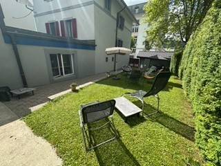 Immeuble locatif à Ste-Croix - Immeuble de 2 logements avec bureau à transformer - Image