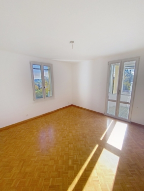 Séjour - Appartement de 6.5 pièces au coeur du Ruz à Orbe