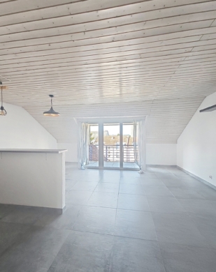 Séjour - salle à manger - Centre-ville – Charmant 3.5 pièces au dernier étage
