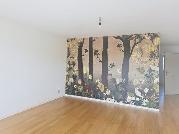 séjour - Charmant appartement 3,5 pièces à la campagne – Sugnens