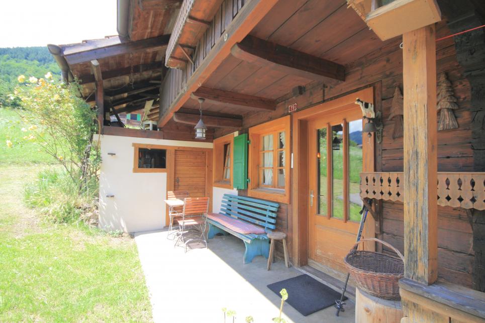 Chalet 5 pièces à Troistorrents - Chalet en madrier de 1848 - Image