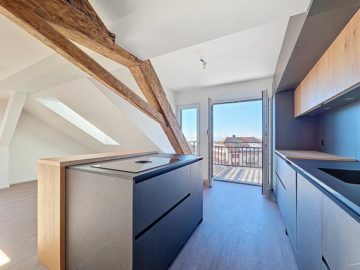 Duplex 4.5 pièces à Bullet - Vivre à deux pas des crêtes du Jura vaudois - Cuisine
