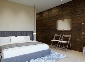 Villa Individuelle 5.5 pièces à Buttes - Villa moderne avec vue dégagée sur la campagne - Chambre 1