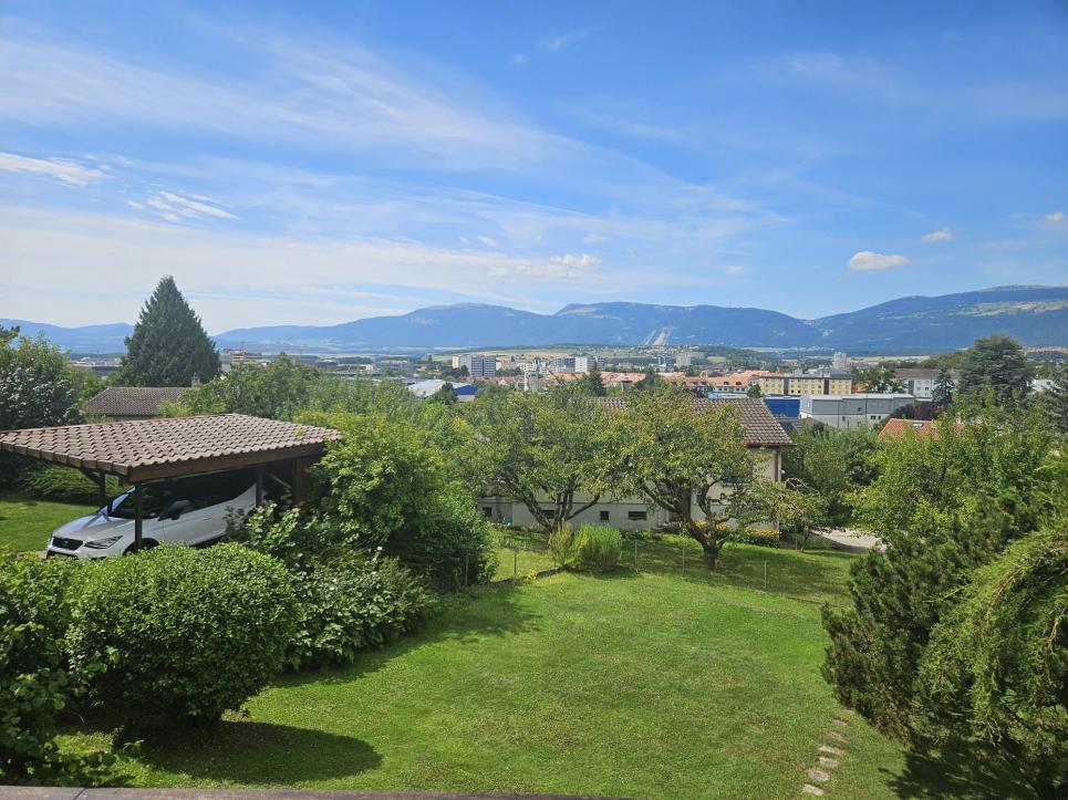 Villa Individuelle 4.5 pièces à Yverdon-les-Bains - Un cadre de vie rare, entre confort, nature et vue panoramique. - Image